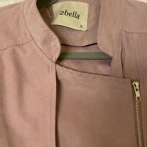 2Bella long lavender coat